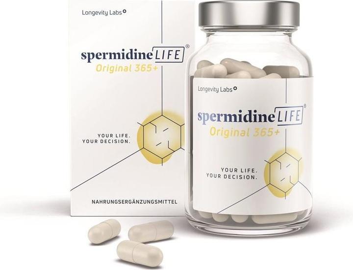Actual product image SpermidineLife Original 365+ Caps (60 Piece, Capsules, 164 g)