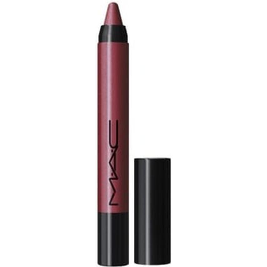 Mac Jeans Viola Rossetto + Lucidalabbra, Mac Dazzle Lips Crayon Grapeful A Vibrant Lip Crayon For A Dazzling Finish