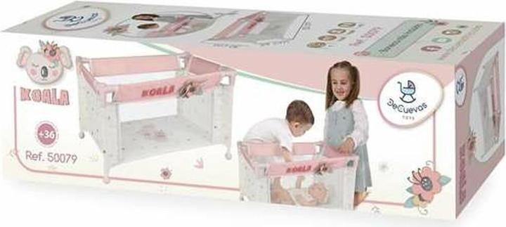 Productafbeelding DeCuevas Reisebettchen Koala 50 x 29 x 30 cm Rosa