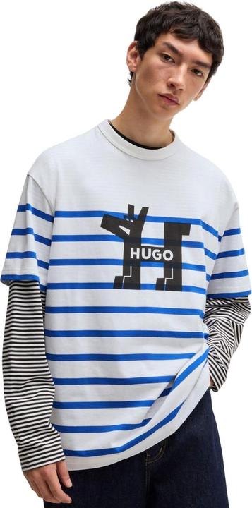 Immagine prodotto HUGO Nolastripe Maglietta Cane Logo Uomo (S)