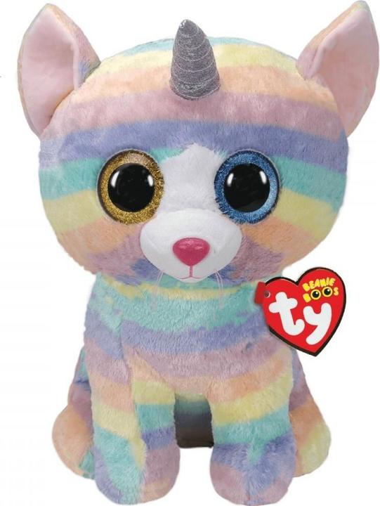 Actual product image Ty Heather cat 42cm (42 cm)