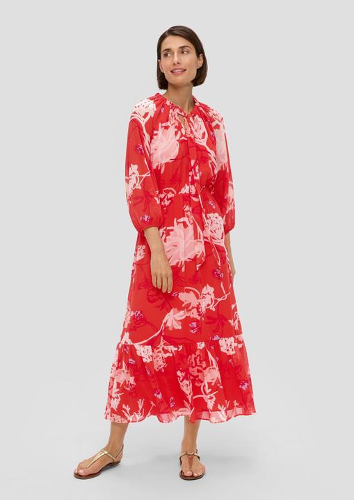 Produktbild s.Oliver Kleid Maxikleid aus Chiffon (36)