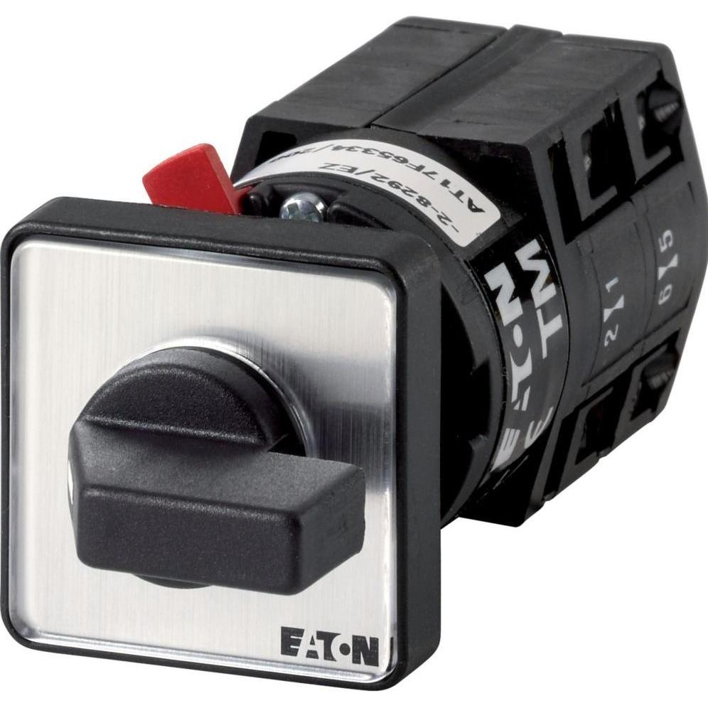 Eaton, Systemstromversorgung, TM-2-8215/EZ - Kippschalter - 2P - Verkabelt - Schwarz - Silber - Kunststoff - I