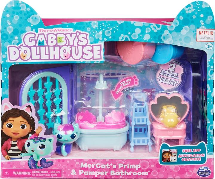 Actual product image Spin Master Gabby's Dollhouse Deluxe Room assorted