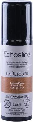 Echosline HaiRetouch Retouch Spray Instant Regrowth Concealer Hellbraun 75ml Vegan (Hellbraun)