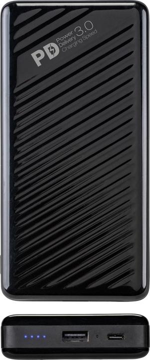 Image du produit Vivanco PBVV20000PDBK Banque d'alimentation 20000 mAh Li-Ion USB-C™ Noir (20000 mAh, 18 W, 74 Wh)
