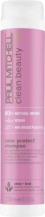 Produktbild Paul Mitchell Clean Beauty Color Protect Shampoo 250 ml (250 ml, Flüssiges Shampoo)