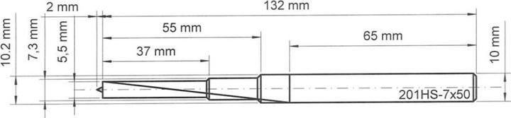 Image du produit Stern Mèche HSS pour vis d'assemblage d'angle