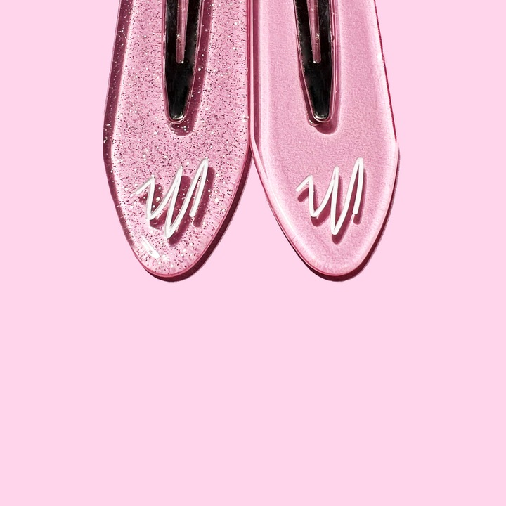 Actual product image Mermade Grip Clips Pink