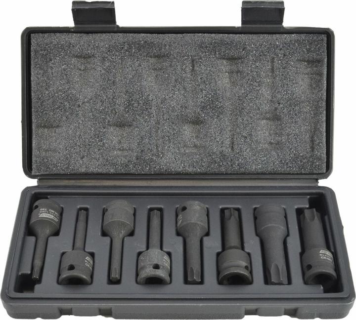 Image du produit Awtools Klucze Udarowe Trzpieniowe Torx 8szt. Ligne noire