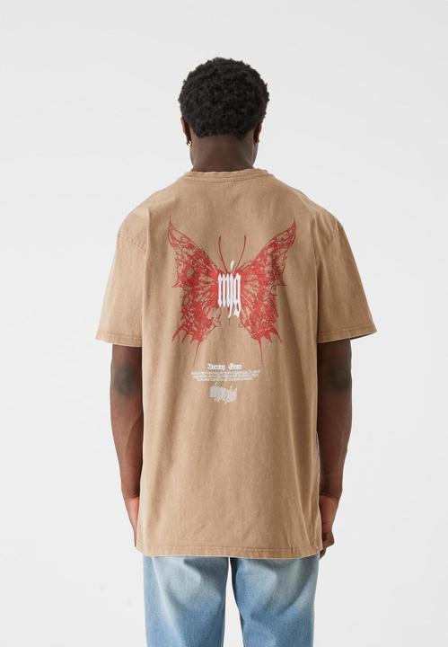 Actual product image Mjgonzales Heavy Acid Washed - Inferno Butterfly (XS)