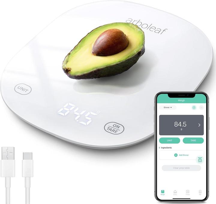 Image du produit Arboleaf Digitale Küchenwaage mit Bluetooth