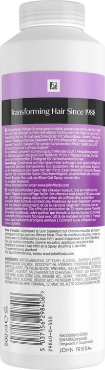 Produktbild John Frieda Frizz Ease Unendlich Smooth Conditioner 500ml (500 ml)