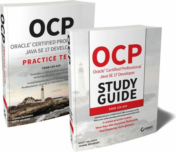 Produktbild OCP Oracle Certified Professional Java SE 17 Developer Certification Kit (Englisch, Jeanne Boyarsky, Scott Selikoff, 2022)