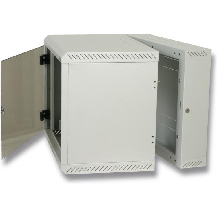 Thumbnail - Triton Delta 5D: 19" Wandgehäuse, 18HE (18 HE, 19 Zoll Rack), Serverschrank, Grau