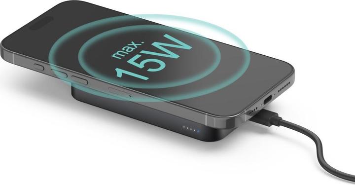 Image du produit Hama Qi2 Wireless Power Pack, 10000mAh, induktiv Laden, Anthrazit (10000 mAh)