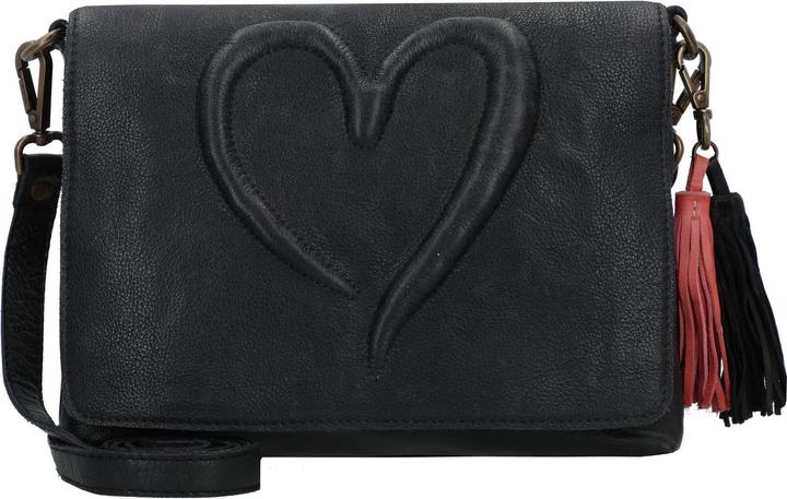 Produktbild Taschendieb Herzweg Umhängetasche Leder 29 cm