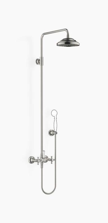 Actual product image Dornbracht Madison showerpipe with shower mixer, without hand shower, 420 mm projection, fixed showe