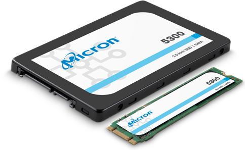 Produktbild Micron 5300 PRO 480GB 2.5 NON-SED MTFDDAK480TDS-1AW1ZABYY (480 GB, 2.5")