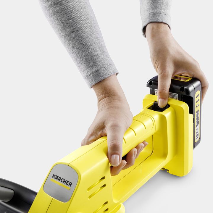 Actual product image Kärcher HGE 3-18 cordless hedge trimmer (Rechargeable battery operated)