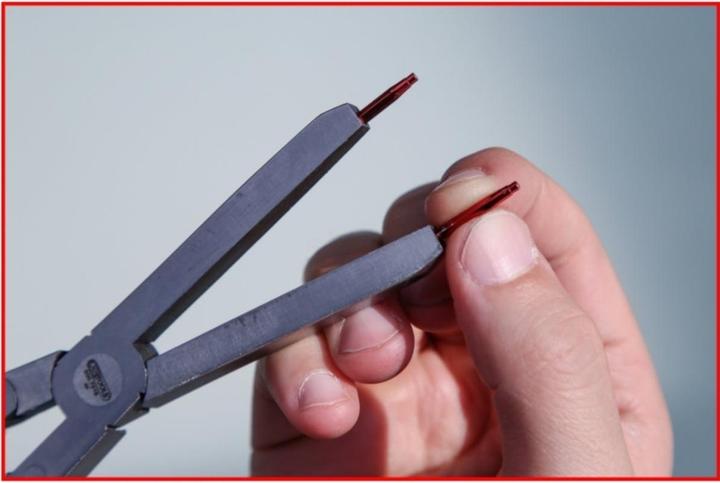 Actual product image KS Tools Tip pair straight