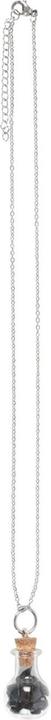 Image du produit Something Different - Collier PROTECTION (Acier inoxydable, Matières plastiques, Obsidienne)