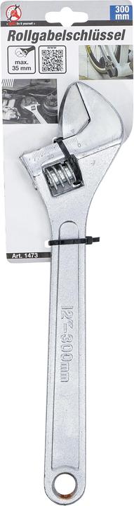 Actual product image BGS Adjustable Wrench 300 mm 35 mm (35 mm)
