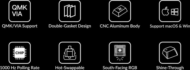 Actual product image Keychron Q4 (CH, Cable)