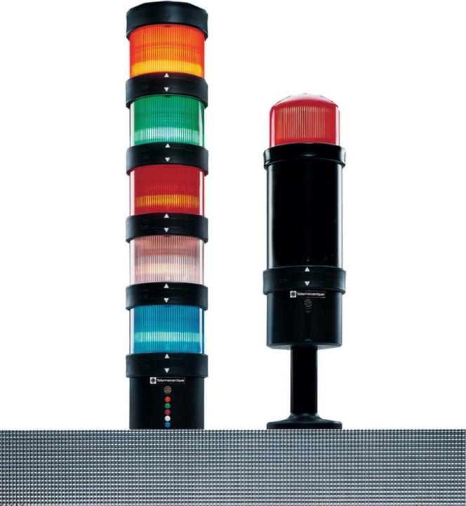 Produktbild Schneider Electric XVBL Amber Flashing Beacon, 70mm, 120V