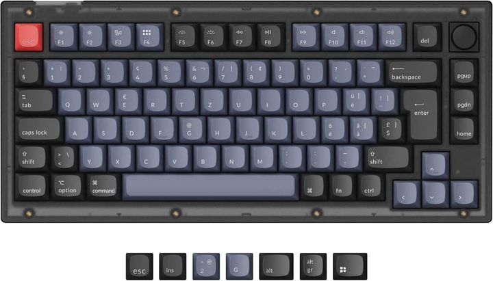 Immagine prodotto Keychron V1 Knob Version (CH, Cablato)