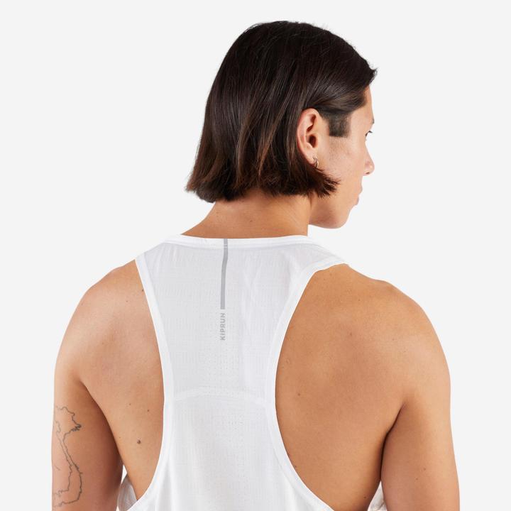 Actual product image Kiprun Lauf-Tanktop - 900 Light weiss (XXL)