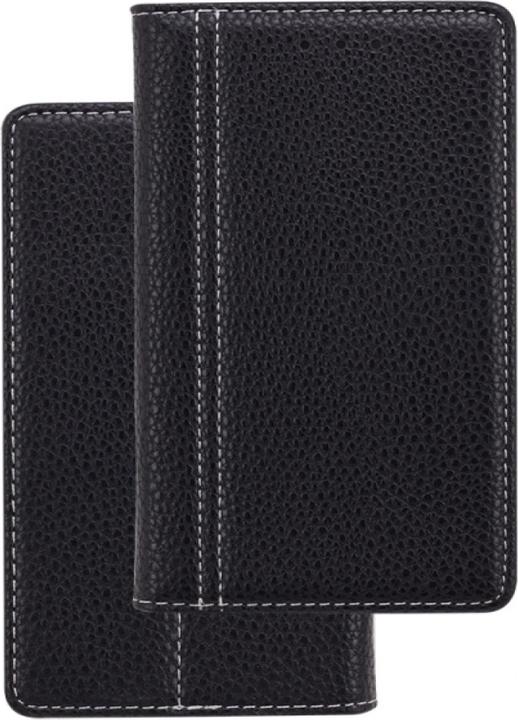 Fashion Book Case for Wiko Sunny - black (Wiko Sunny)