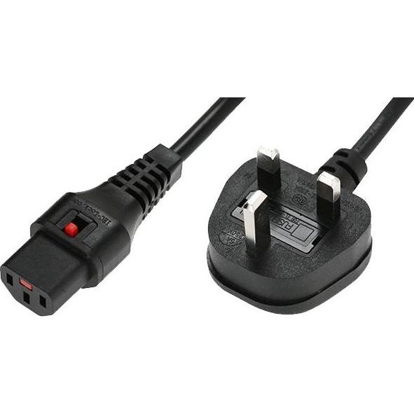 MicroConnect Power Cord UK Type G - C13, Cavo di alimentazione, Nero