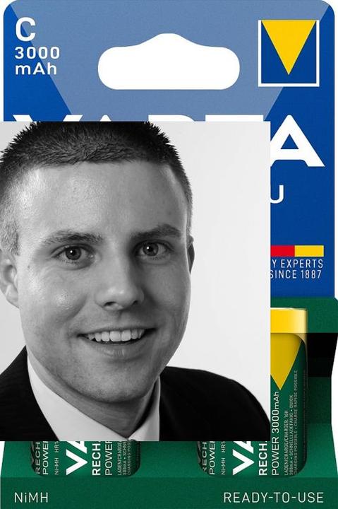 Produktbild Varta Recharge Accu Power (2 Stk., C / Baby / LR14 / R14, 3000 mAh)