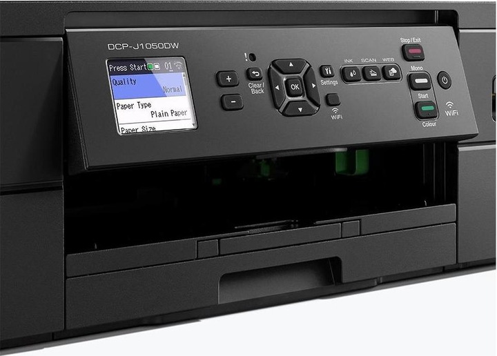 Actual product image Brother DCP-J1050DW (Ink, Colour)