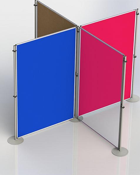 Actual product image eurokraft basic Functional partition (1800 x 1200 mm)
