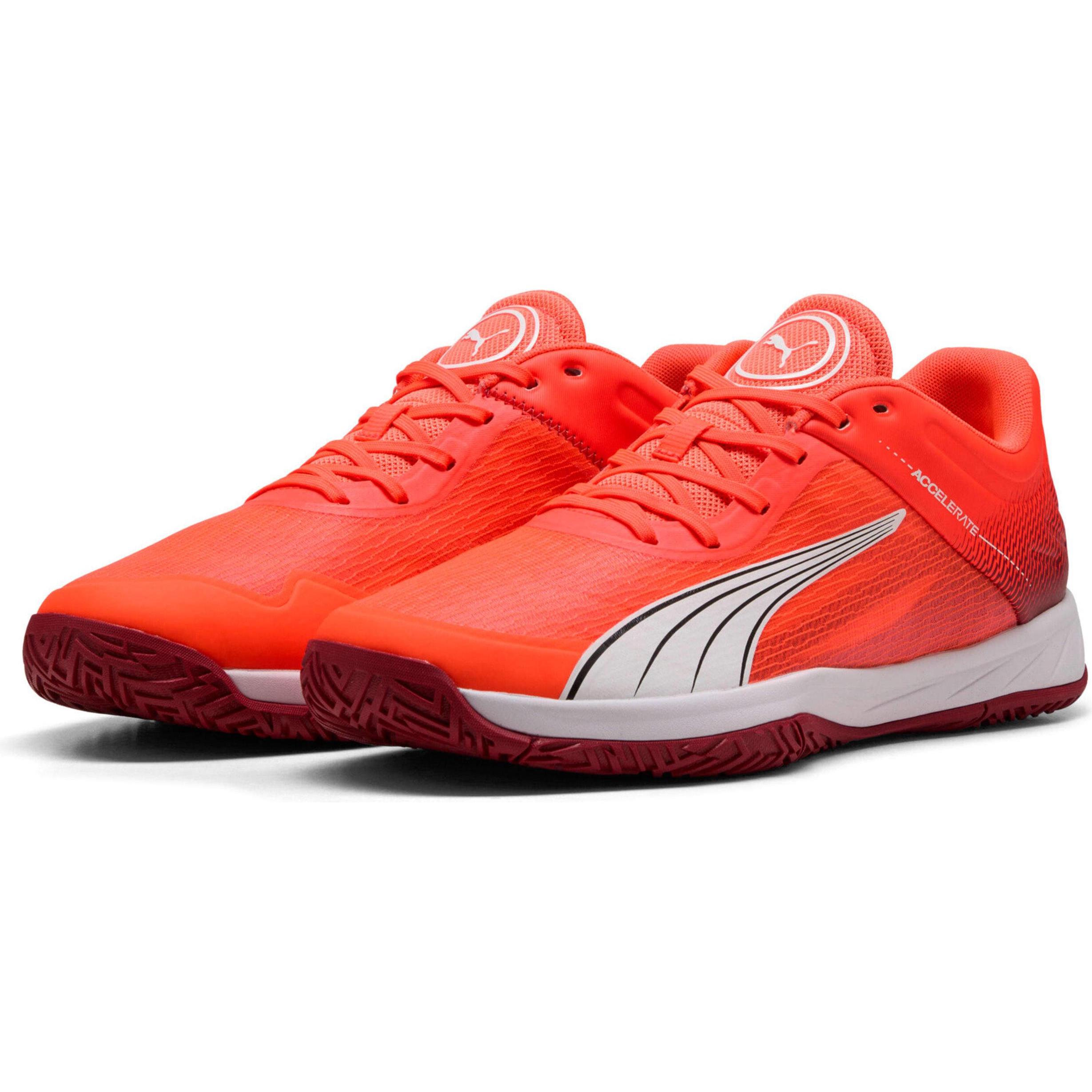 Puma, Herren, Hallenschuhe, Accelerate Turbo (41), Rot