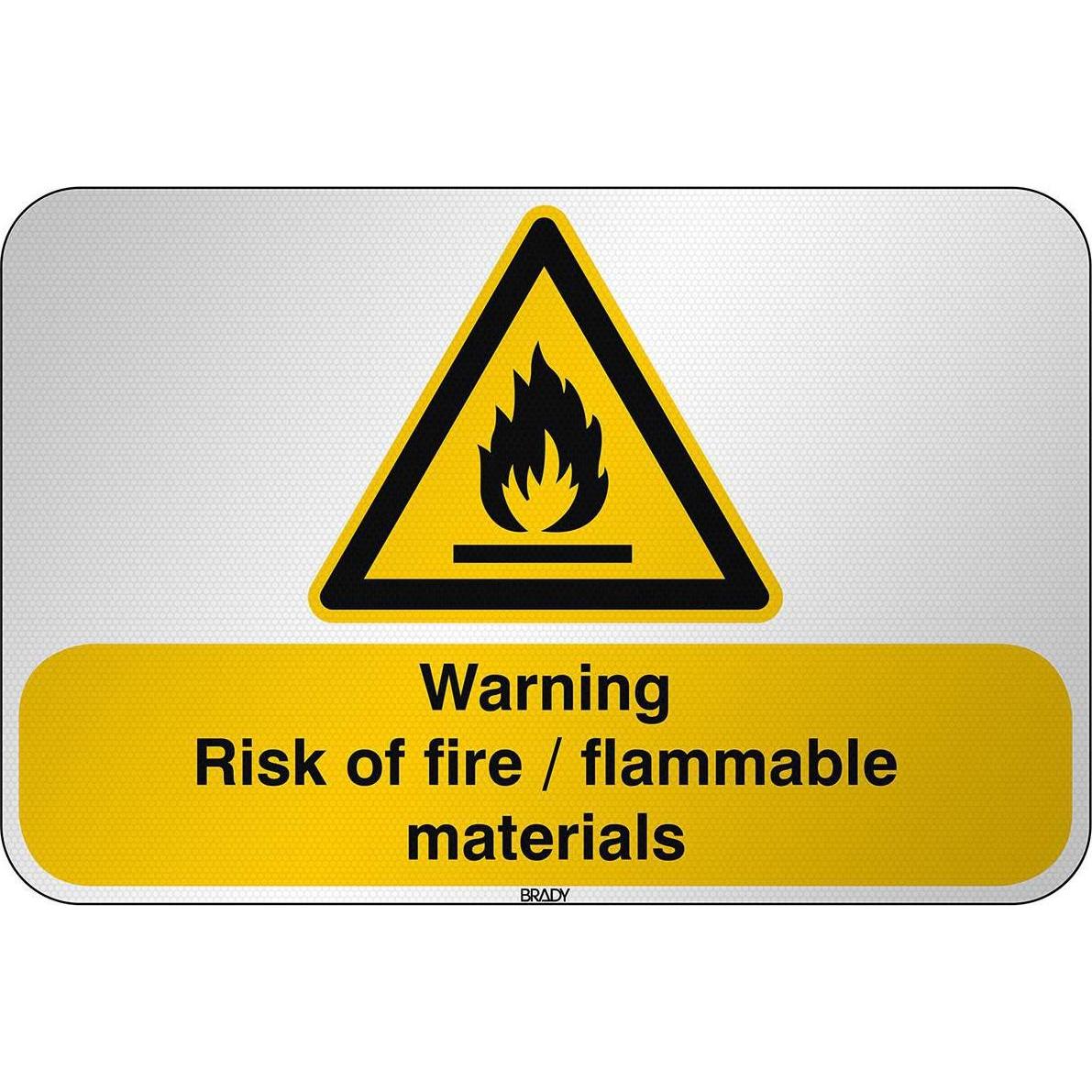 Brady, Sicherheitskennzeichnung, ISO Safety Sign Warning