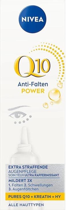 Actual product image NIVEA Q10 Power Anti-Falten Augencreme (Eye Care Cream, 15 ml)