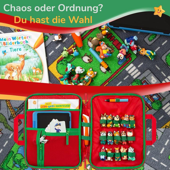 Produktbild Grinsezwerge Tasche für Edurino, Tonie & TipToi Zubehör