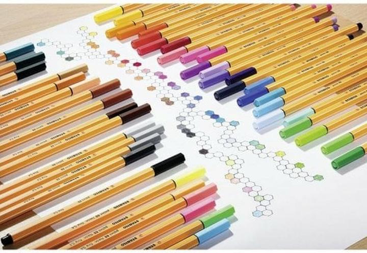 Produktbild STABILO point 88 Fineliner (Mehrfarbig, 20 x)