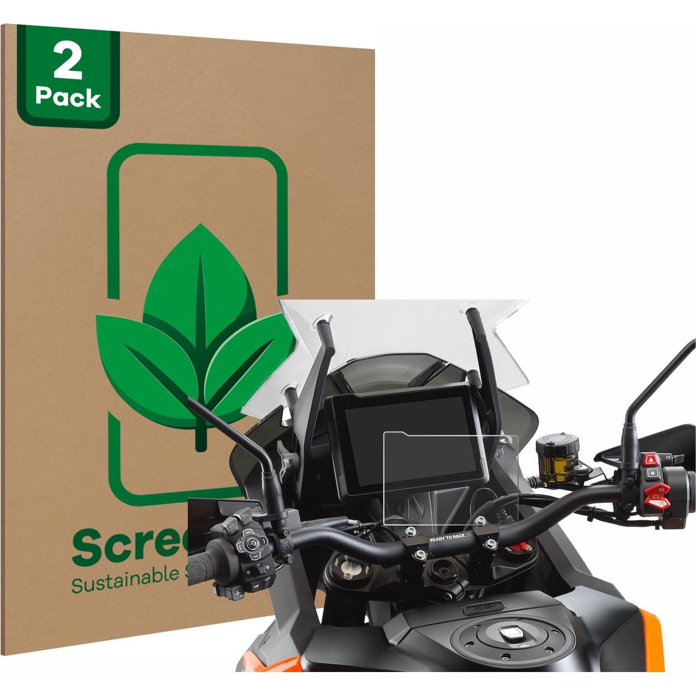 Thumbnail - ScreenLeaf, Fahrzeug Navigation Zubehör, Schutzfolie nachhaltiger Displayschutz Displayschutzfolie Folie Klar Transparen...