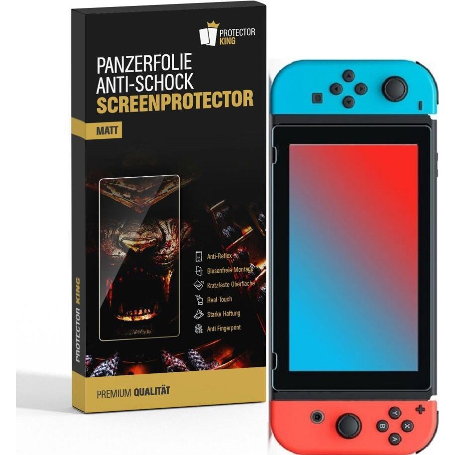 Thumbnail - Protectorking 1x Panzerfolie Anti-Shock matt entspiegelt (Switch), Weiteres Gaming Zubehör