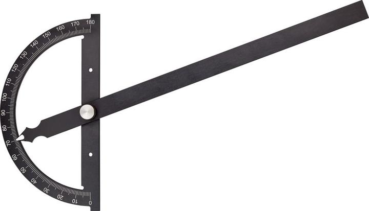 Actual product image Magni FORTIS Protractor with locking screw 80/120mm