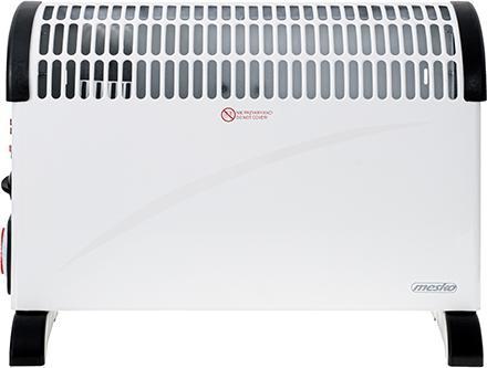 Actual product image Mesko MS 7741w Convector heater with timer and turbo fan (2000 W)