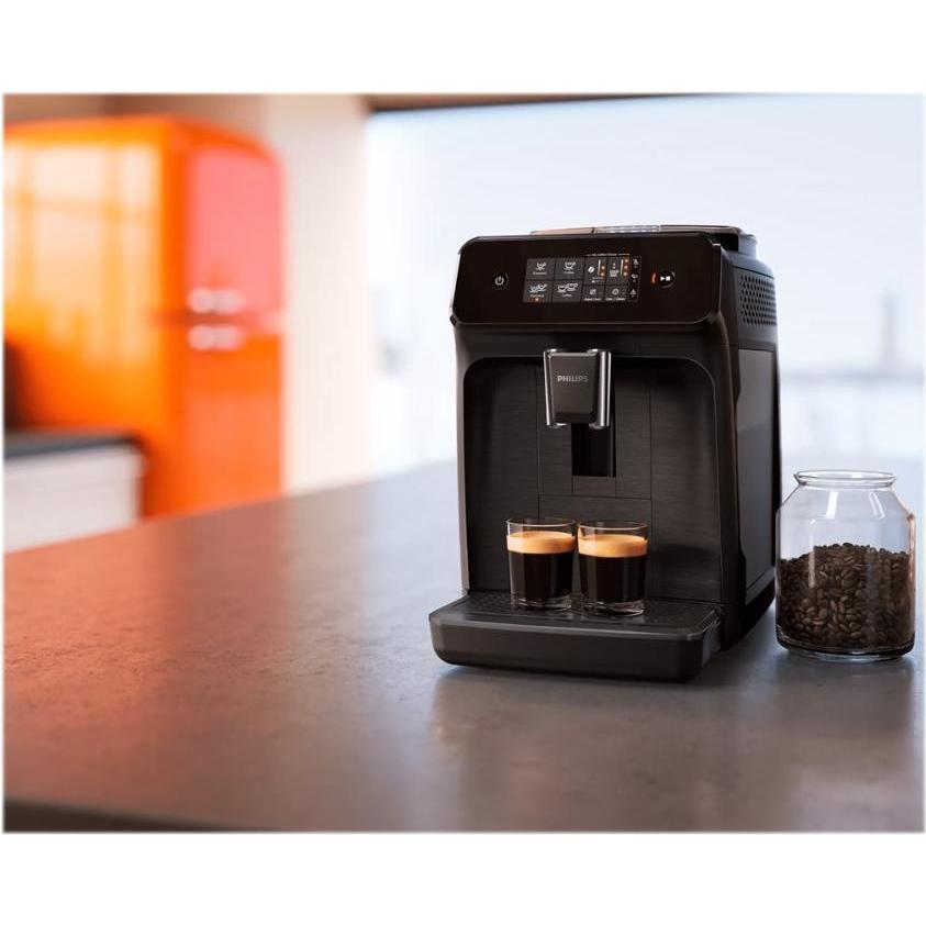 Philips EP1200/00 Espresso Coffee maker, Black, Macchina da caffè automatica, Nero