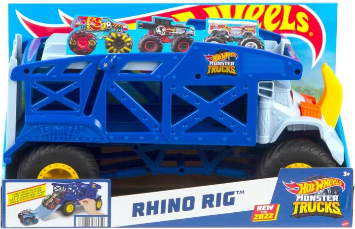 Actual product image Hot Wheels Monster Truck Mover Rhino