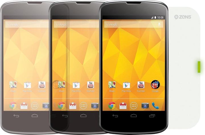 Image du produit Zens Station de charge avec fonction de charge sans fil - Blanc