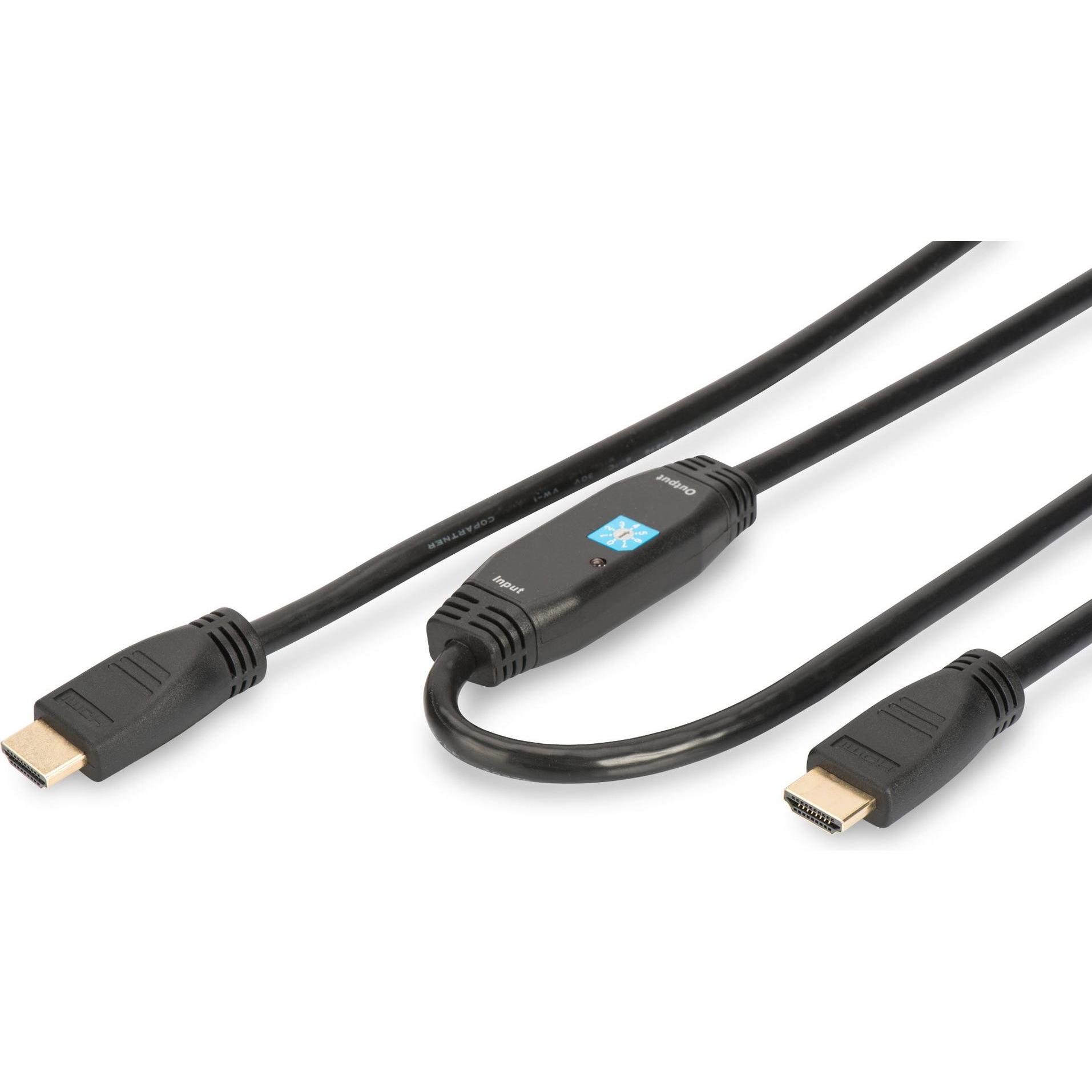 Digitus HDMI (Typ A) — HDMI (Typ A) (10 m, HDMI), Video Kabel