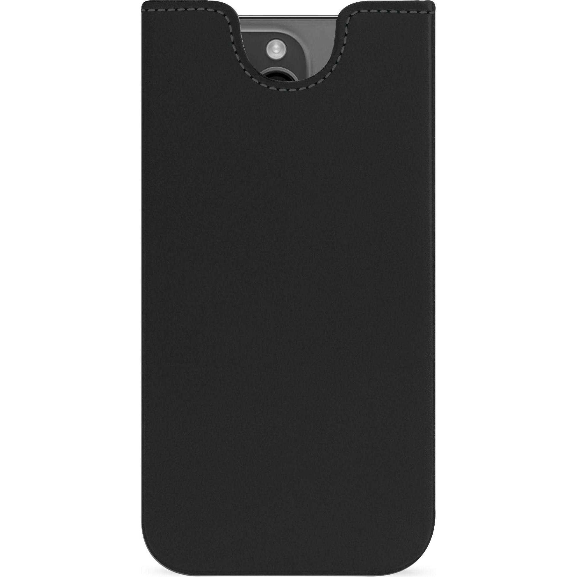 Noreve Lederschutzhülle (Apple iPhone 15 Pro Max), Smartphone Hülle, Grau